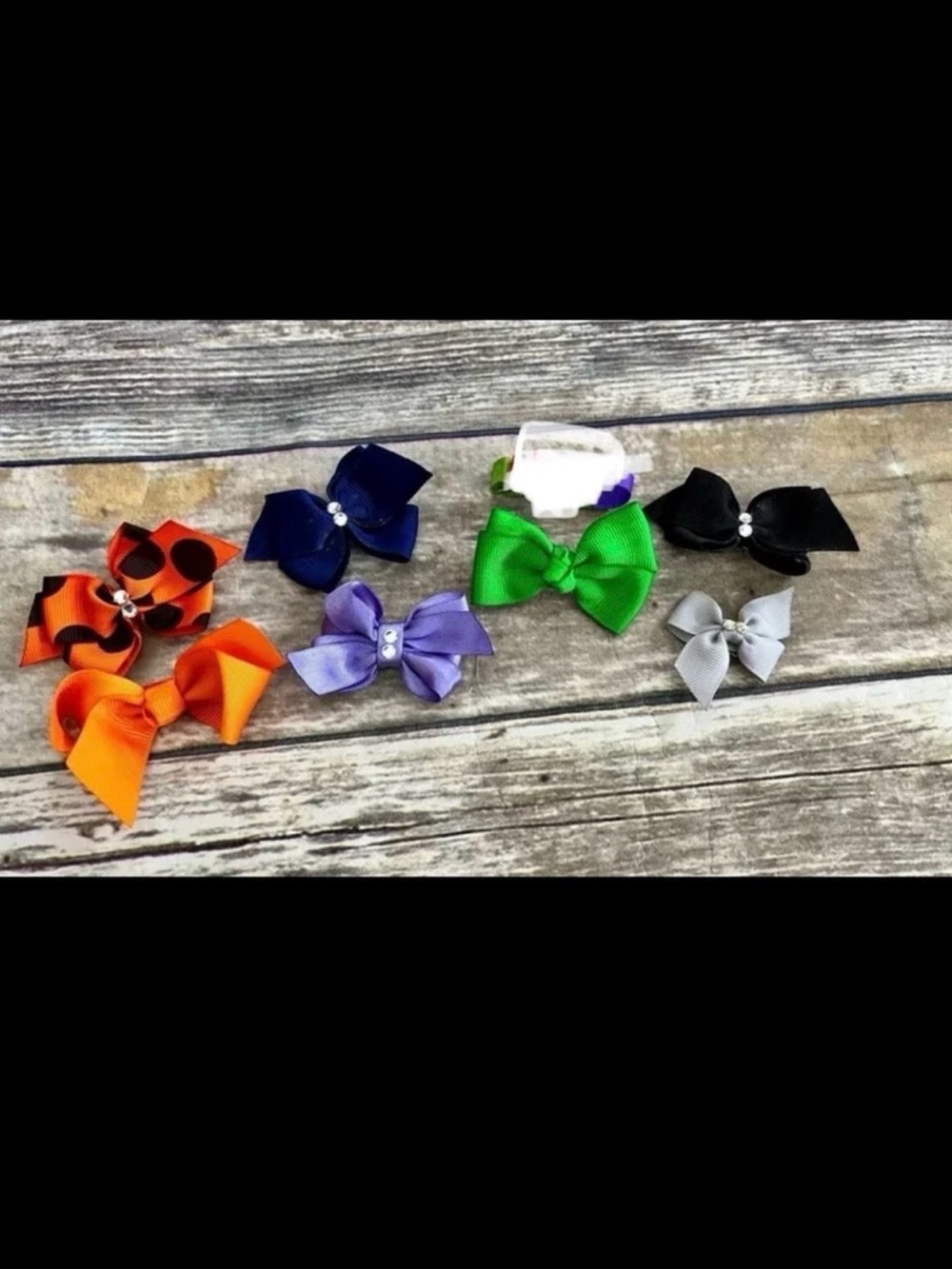 MULTI COLOR HAIR BOWS